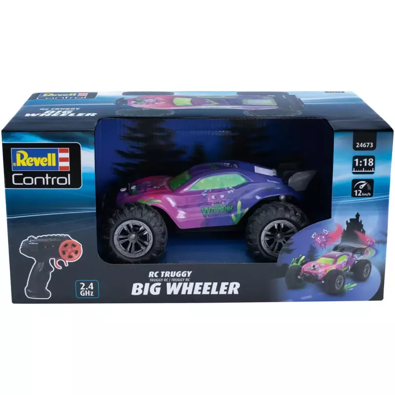 Coche teledirigido REVELL Big Wheeler 24673 escala 1:10 off-road
