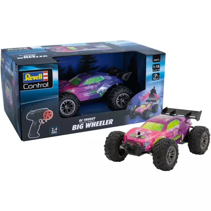 Coche teledirigido REVELL Big Wheeler 24673 escala 1:10 off-road