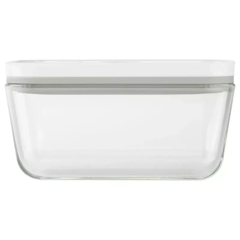 Fiambrera ZWILLING FRESH & SAVE rectangular 0,9 L, recipiente de cristal con tapa de plástico hermética, apta para horno/microondas/frigorífico