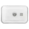 Fiambrera ZWILLING FRESH & SAVE rectangular cristal 1,6 L, tapa de plástico con cierre, apta para horno/microondas