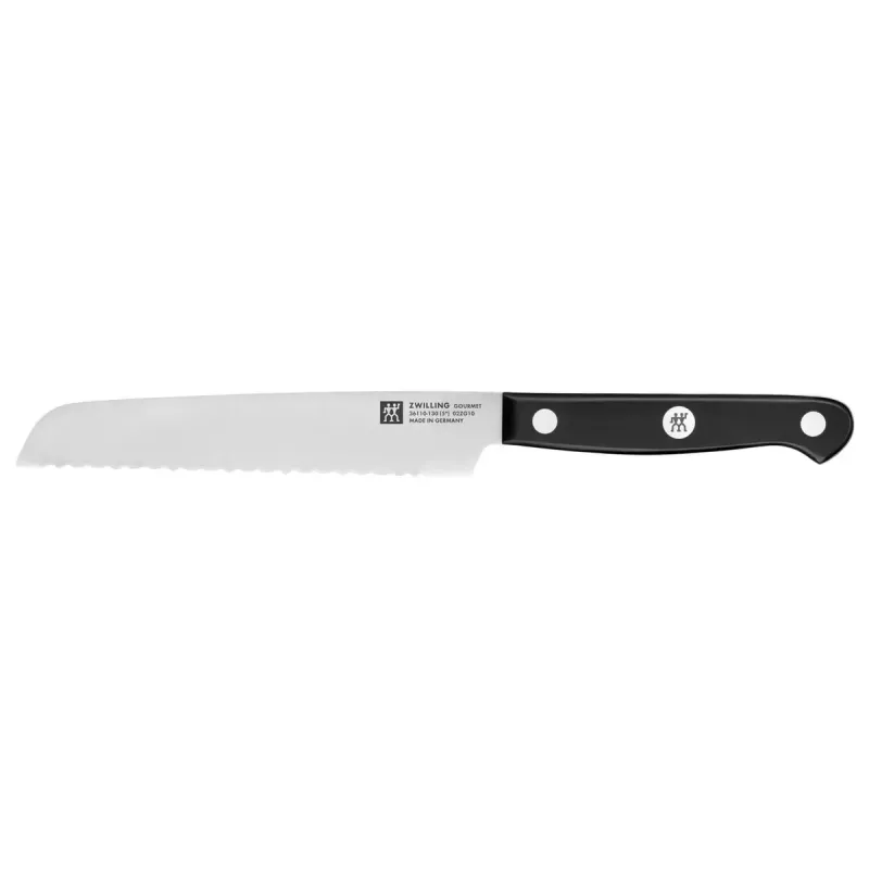 Set de cuchillos y bloque de cubertería ZWILLING Gourmet 7 pzas. — hojas de acero, mangos de plástico, 2,51 kg
