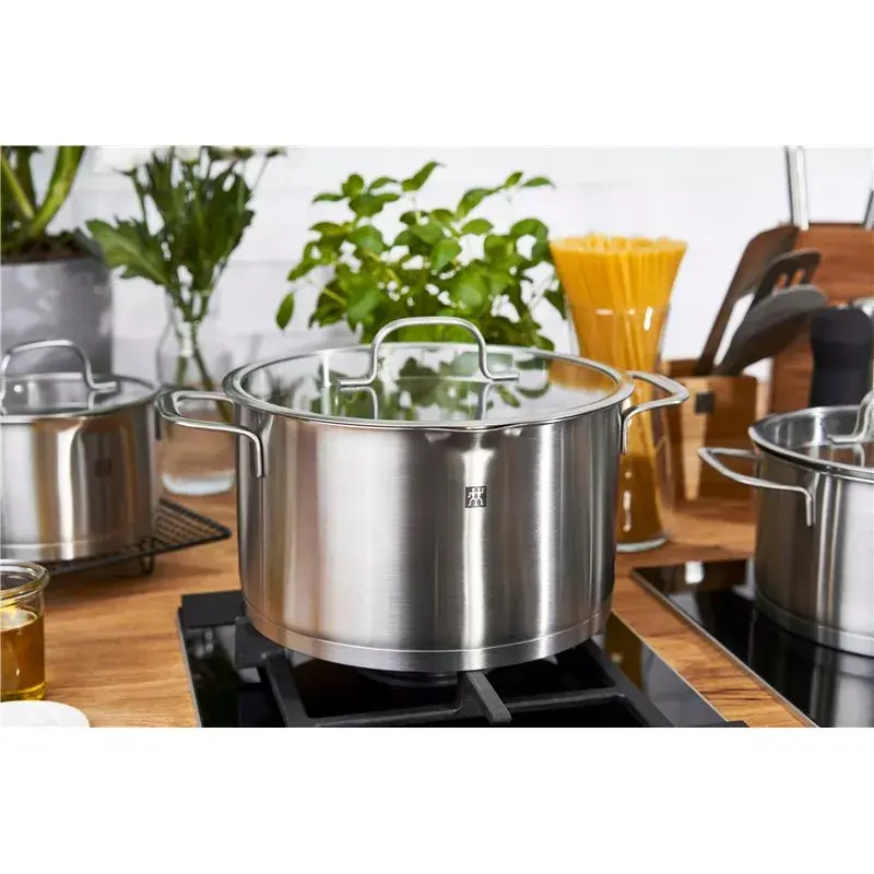 ZWILLING TrueFlow 66920-004-0 batería de cocina, 4 piezas, acero inoxidable