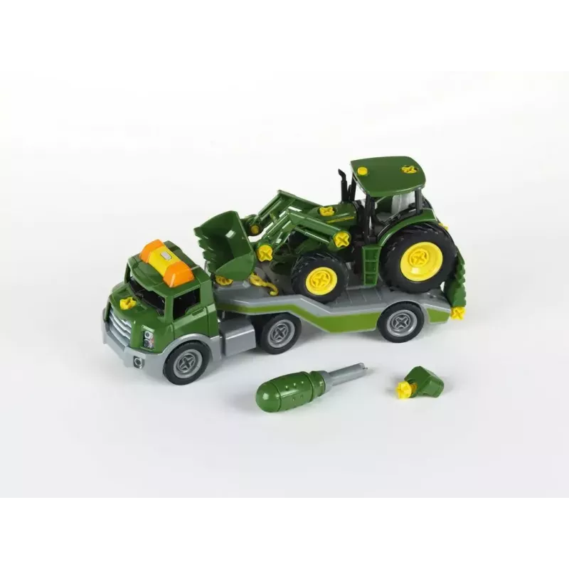 Theo Klein 3908 transportador con tractor John Deere