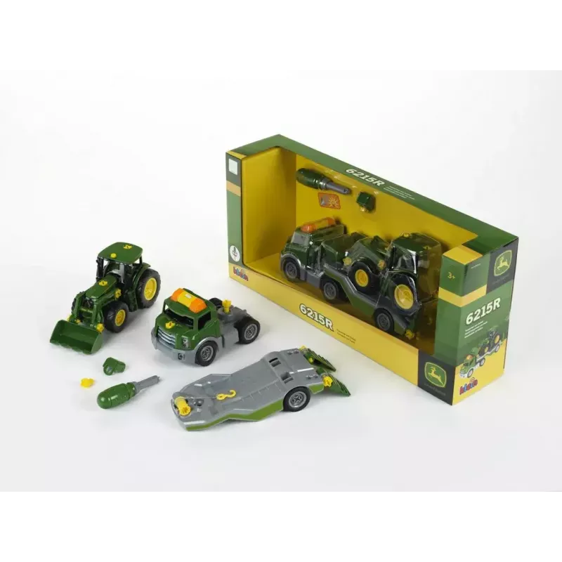 Theo Klein 3908 transportador con tractor John Deere