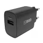 Cargador móvil 2GO 797273 universal negro carga rápida AC