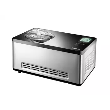 Unold 48845 máquina de helados máquina de helados con compresor 2 L 180 W negro, acero inoxidable