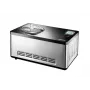 Unold 48845 máquina de helados máquina de helados con compresor 2 L 180 W negro, acero inoxidable