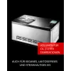 Unold 48845 máquina de helados máquina de helados con compresor 2 L 180 W negro, acero inoxidable