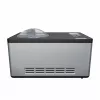 Unold 48845 máquina de helados máquina de helados con compresor 2 L 180 W negro, acero inoxidable