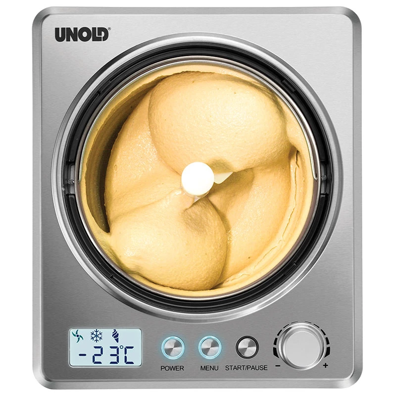 Unold Pro Plus máquina de helados con compresor 2,5 L 250 W acero inoxidable