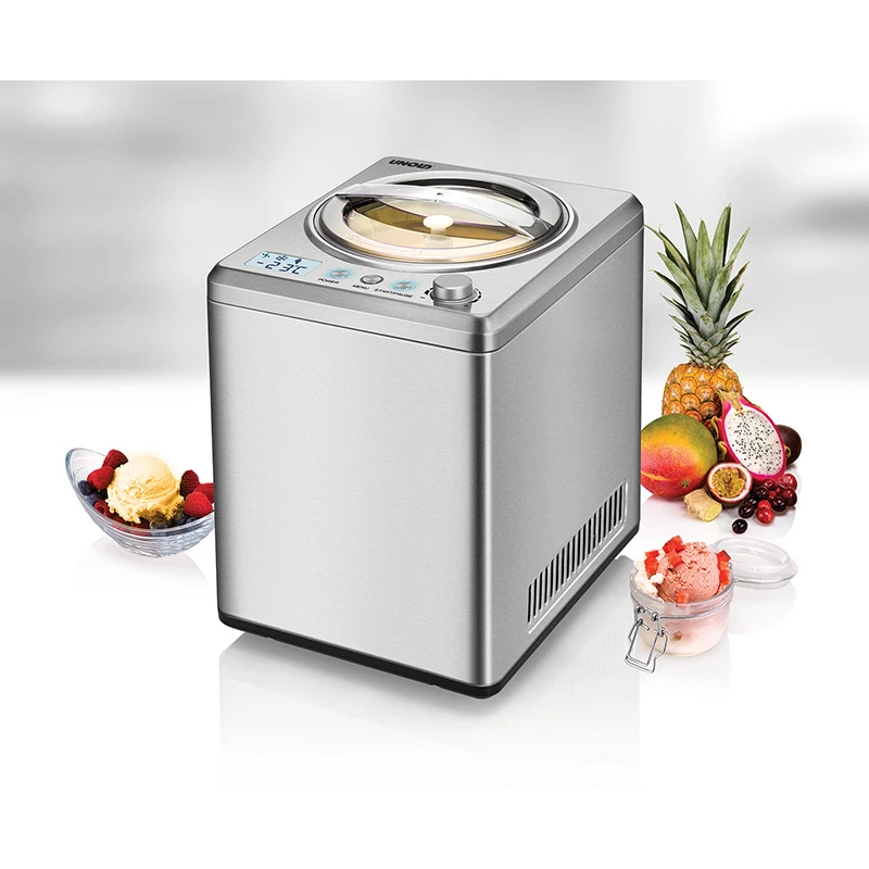 Unold Pro Plus máquina de helados con compresor 2,5 L 250 W acero inoxidable