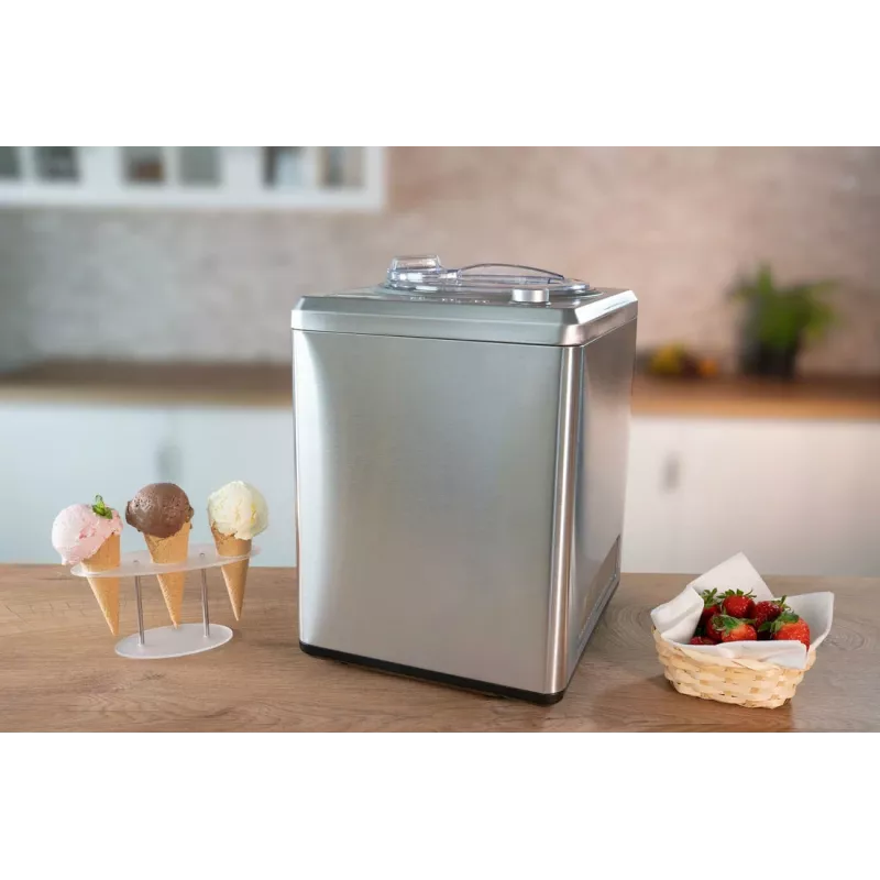Unold Pro Plus máquina de helados con compresor 2,5 L 250 W acero inoxidable