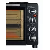 Unold Small kitchen all in one, cocina independiente, negro, mando giratorio, negro, metal, vidrio