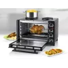 Unold Small kitchen all in one, cocina independiente, negro, mando giratorio, negro, metal, vidrio
