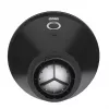Unold ventilador de torre negro Tower, ventilador de torre doméstico, negro, suelo, plástico, 90°, táctil