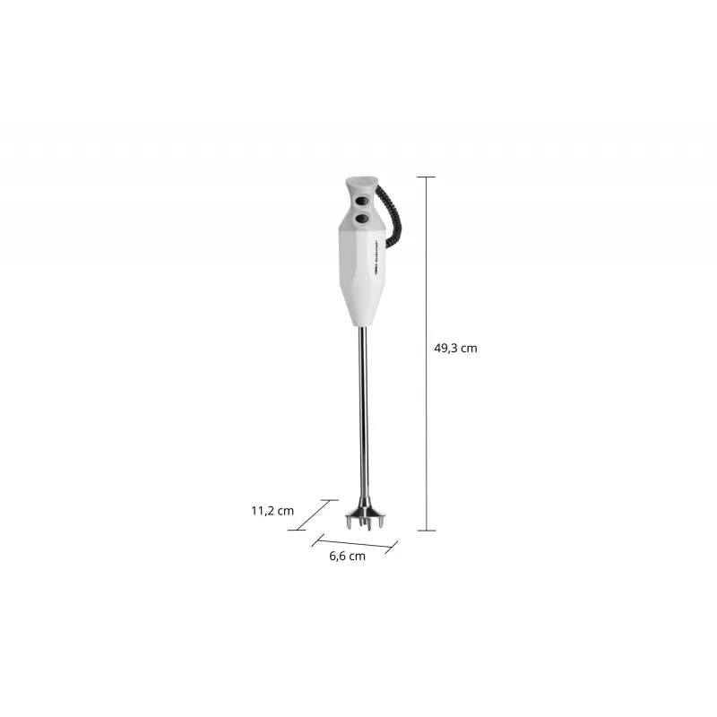 ESGE G 350 Gastro Max, batidora de mano, 3,5 m, 350 W, gris, blanco