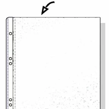 Rexel Funda de PP A6 80 micras ABIERTA POR ARRIBA GOFRADA, A6, Transparente, 125 mm, 20 mm, 150 mm, 109 g