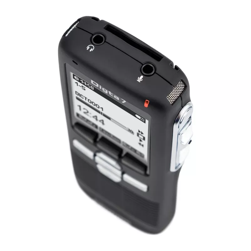 Grundig Digta 7 Kit autónomo Memoria interna y tarjeta de memoria flash Negro