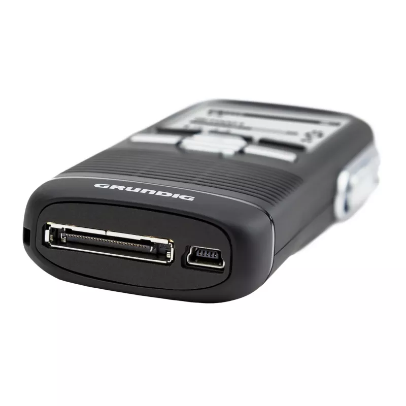 Grundig Digta 7 Kit autónomo Memoria interna y tarjeta de memoria flash Negro