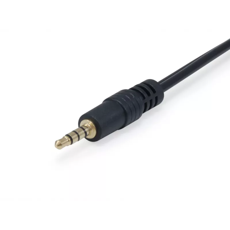 Equip 147943 cable de audio 1,5 m 2 x 3,5 mm 3,5 mm negro