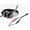 Equip 147943 cable de audio 1,5 m 2 x 3,5 mm 3,5 mm negro