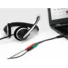 Equip 147943 cable de audio 1,5 m 2 x 3,5 mm 3,5 mm negro