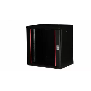 Equip Pro Mount armario de 19 pulgadas, 12U, 600X450MM, RAL9005 negro
