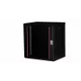 Equip Pro Mount armario de 19 pulgadas, 12U, 600X450MM, RAL9005 negro