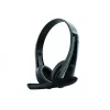 Auriculares con cable CONCEPTRONIC POLONA06B3T, estéreo 3,5 mm, micrófono con cancelación de ruido, supraaurales, 20–20000 Hz, cable de 1,8 m, negro