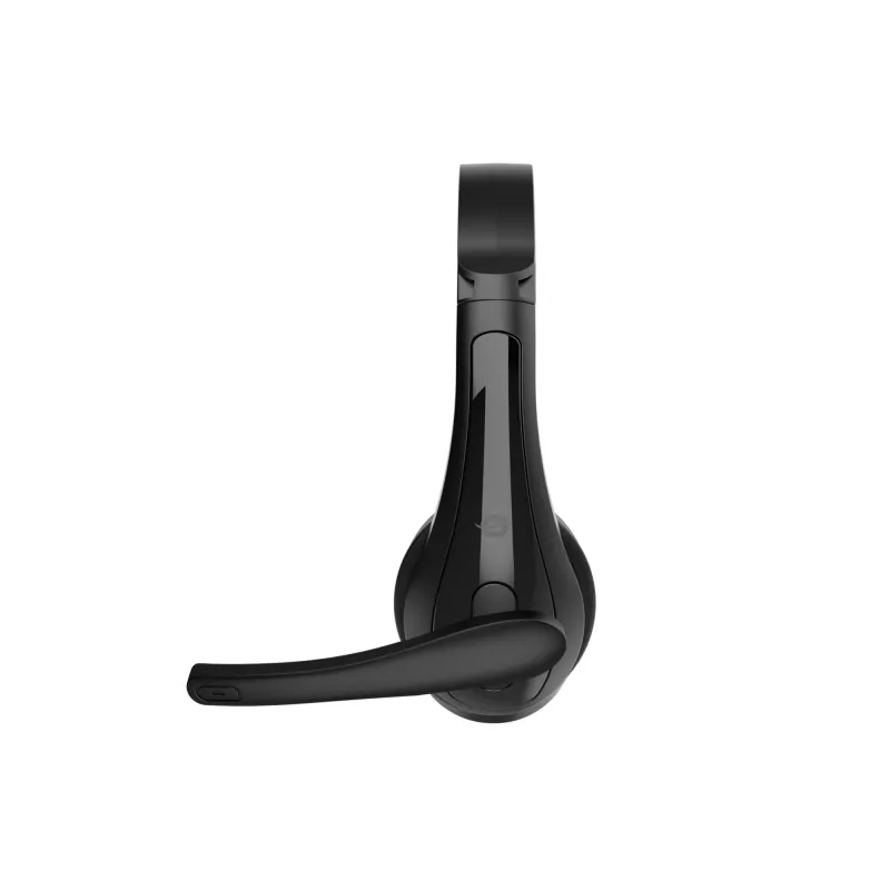 Auriculares con cable CONCEPTRONIC POLONA06B3T, estéreo 3,5 mm, micrófono con cancelación de ruido, supraaurales, 20–20000 Hz, cable de 1,8 m, negro