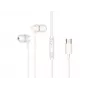 Auriculares in-ear con cable CONCEPTRONIC BRENDAN03W – USB-C, 20–20000 Hz, cable de 1,2 m, blanco