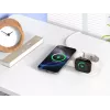 Conceptronic GORGON04W cargador inalámbrico magnético plegable Qi2 25W 2 en 1