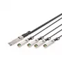 Cable Direct Attach Digitus 40G QSFP+ a 4XSFP+ 2 m