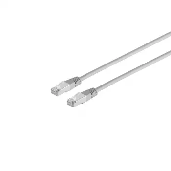 S-Conn 11135143 Cable de conexión Cat5e con doble apantallamiento, 7 m, gris