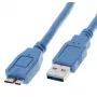 Cable USB Helos 014688 USB 3.2 Gen 1 1 m azul