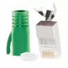 Conector de cable RJ-45 ShiverPeaks 72067-G verde