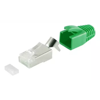 Conector de cable RJ-45 ShiverPeaks 72067-G verde