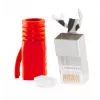 Conector de cable RJ-45 ShiverPeaks 72067-R rojo