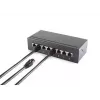Cable de red S/CONN 08-41015 negro 0,5 m Cat8.1 F/FTP