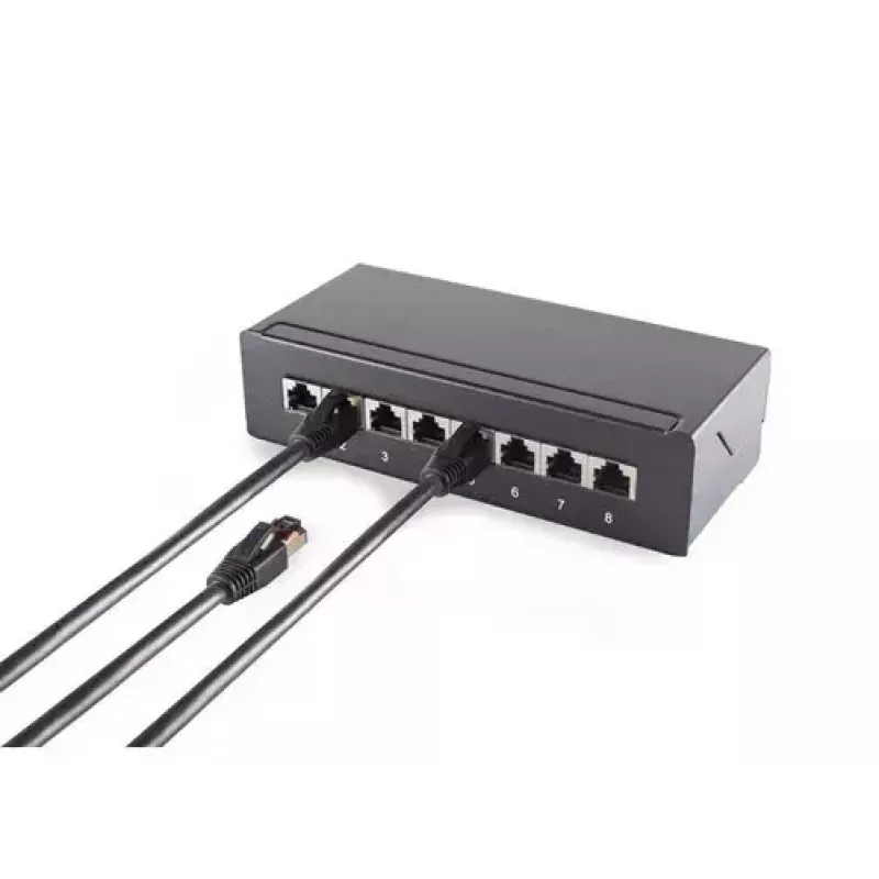 Cable de red S/CONN 08-41015 negro 0,5 m Cat8.1 F/FTP