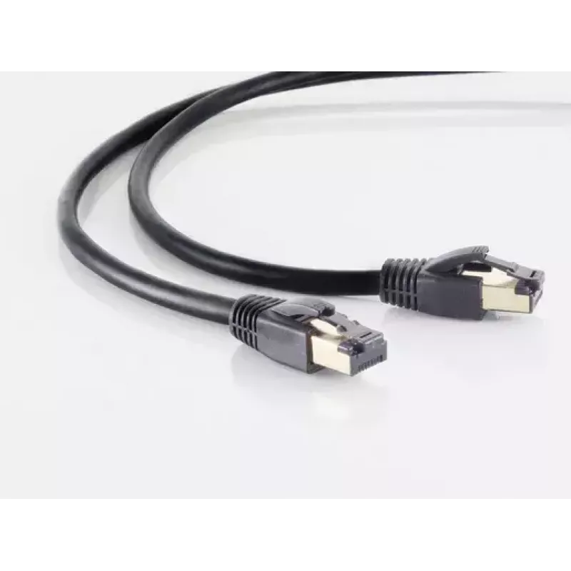 Cable de red S/CONN 08-41015 negro 0,5 m Cat8.1 F/FTP