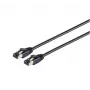 Cable de red S/CONN 08-41015 negro 0,5 m Cat8.1 F/FTP