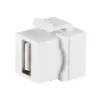 Módulo Keystone ShiverPeaks 08-10044 plano blanco USB A