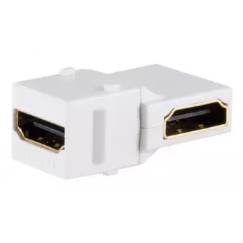 Módulo Keystone ShiverPeaks S/CONN 08-10051 acodado blanco HDMI