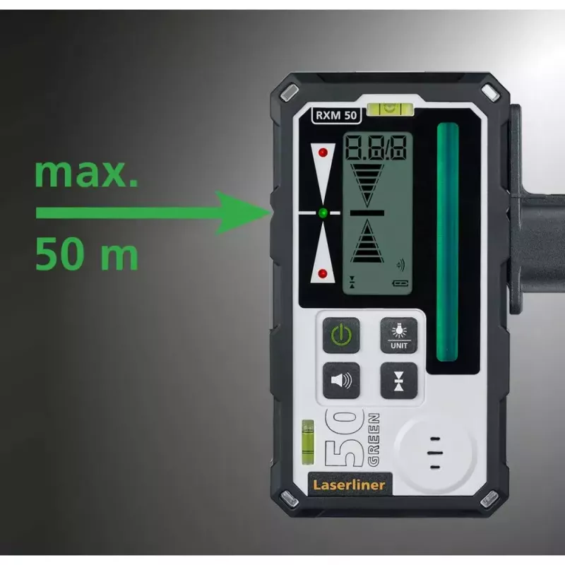 Medidor de distancia láser Laserliner RangeXtender M50 Negro 50 m de alcance
