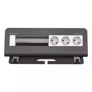 Caja de conexiones Kindermann 7430000083 Negro Blanco