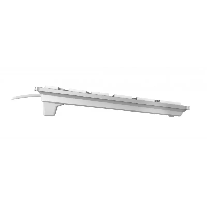 Teclado CHERRY KC 6000 fino FOR MAC con cable, plata/blanco, USB (QWERTY – UK)