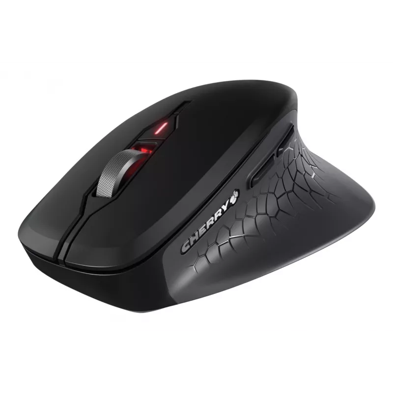 CHERRY STREAM DESKTOP COMFORT, inalámbrico, RF inalámbrico, interruptores de tijera, AZERTY, negro, ratón incluido