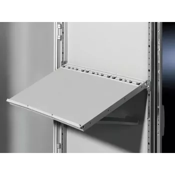 Accesorio de montaje para carcasa Rittal PS 4120.000, gris polipropileno/cinc, 207×24×365 mm