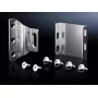 Pieza de unión Rittal 5301.312 para racks VX IT y TS IT, acero inoxidable, 1 ud.